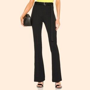 NEW Helmut Lang Black Rib Pants